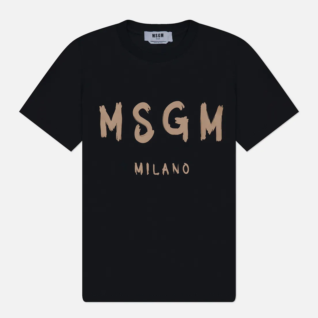 MSGM Женская футболка Brush Stroke Logo