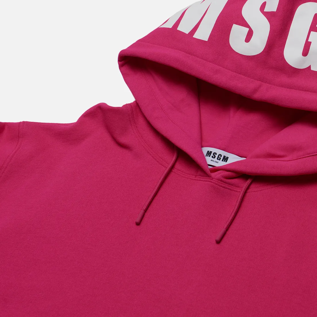 MSGM Женская толстовка Macrologo Print Hoodie