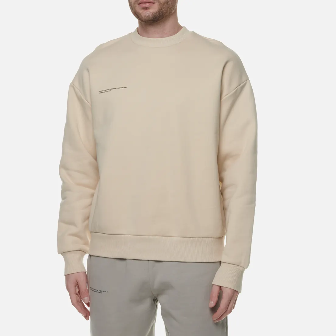 PANGAIA Мужская толстовка 365 Basic Signature Crew Neck