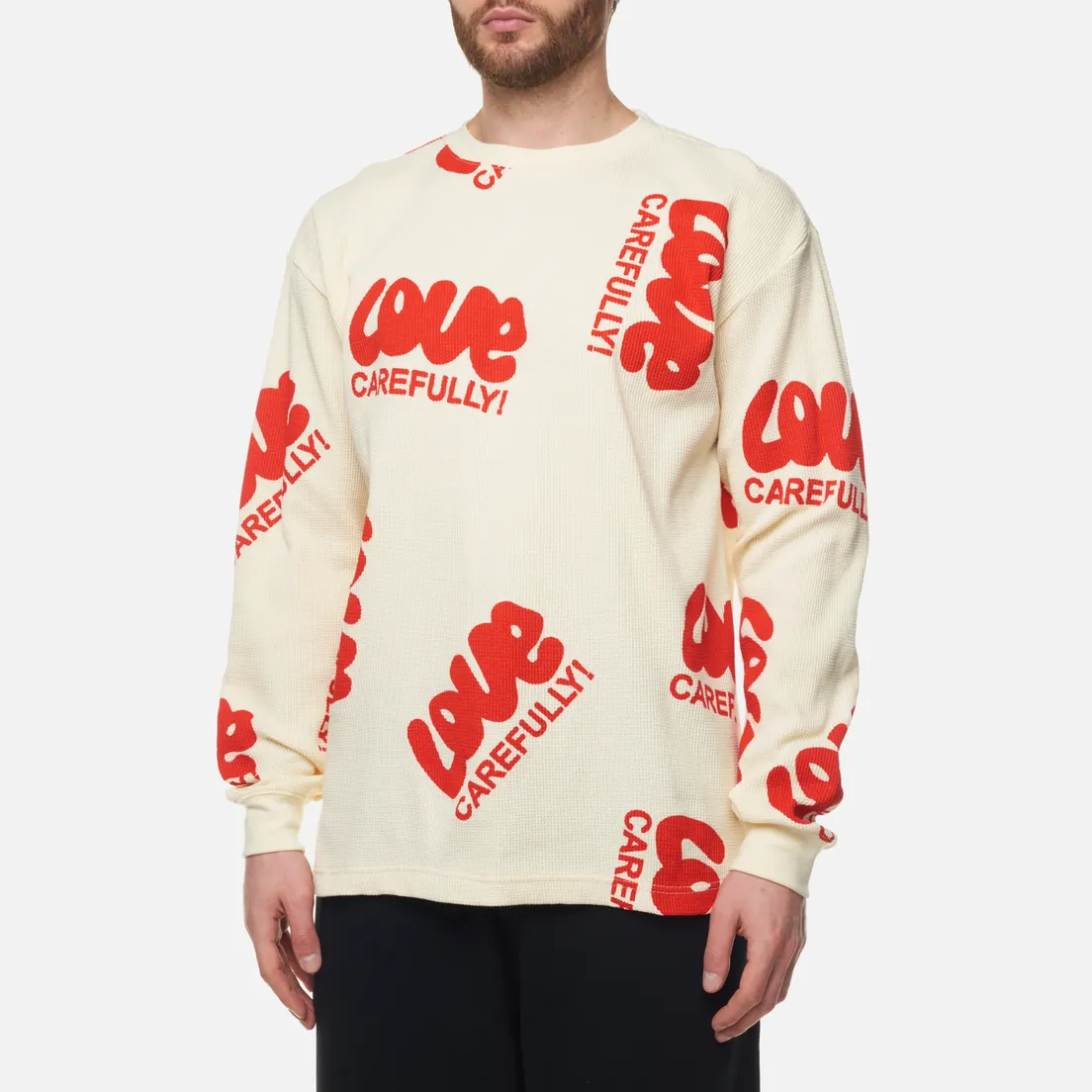 MARKET Мужская толстовка Love Carefully Thermal
