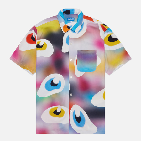 Мужская рубашка MARKET Near Sighted Button Up, цвет белый, размер S