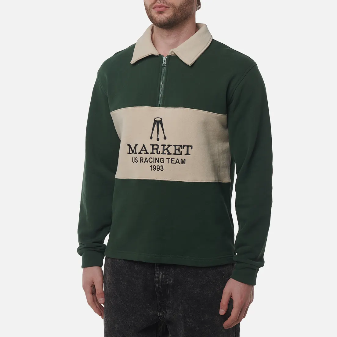 MARKET Мужская толстовка Relax Team Racing Rugby