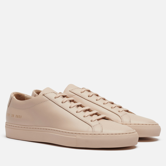 Женские кеды Common Projects Original Achilles Low Nude