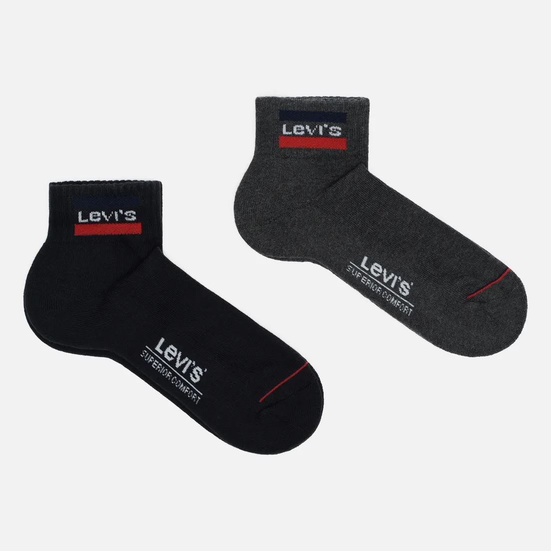 Levi's Комплект носков 2-Pack Mid Cut Logo