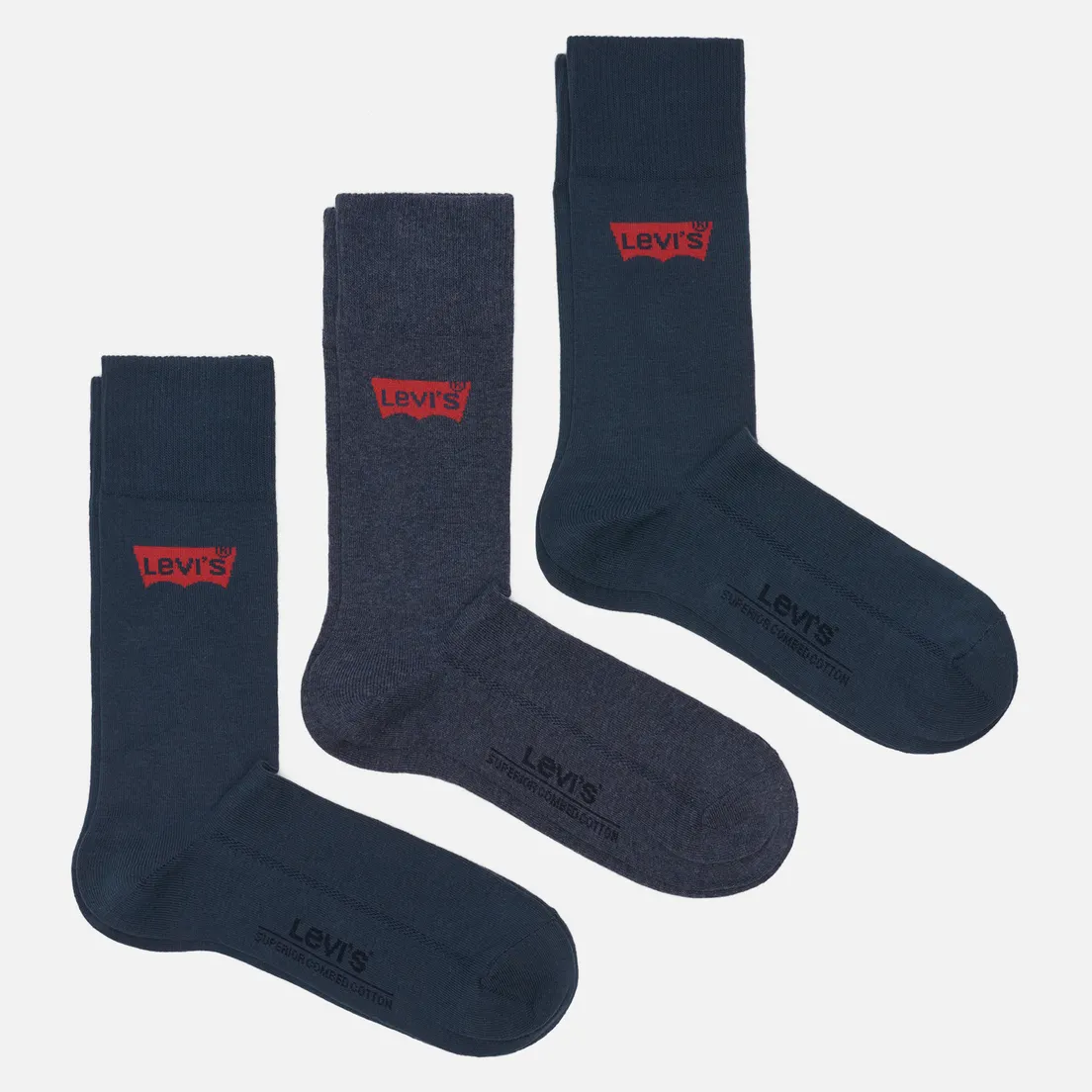 Levi's Комплект носков 3-Pack Regular Cut