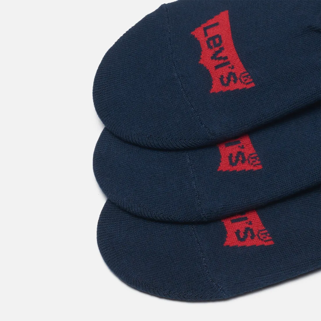 Levi's Комплект носков 3-Pack Footie High Rise