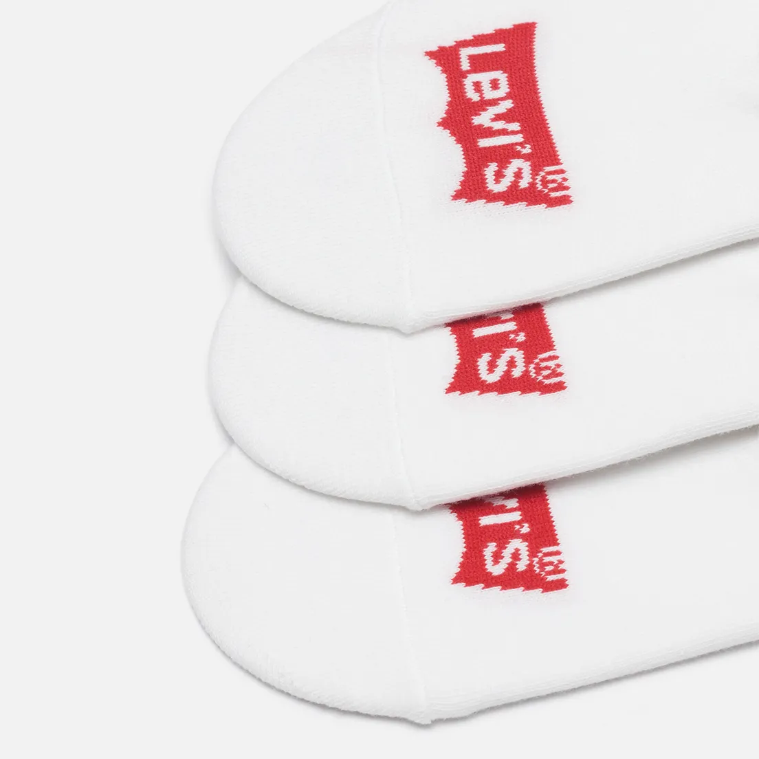 Levi's Комплект носков 3-Pack Footie High Rise