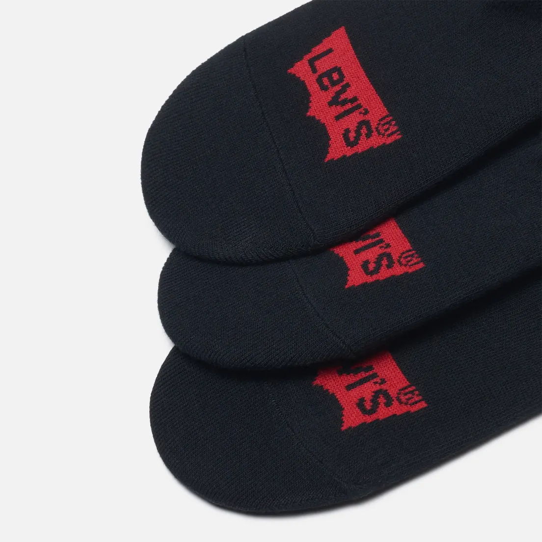 Levi's Комплект носков 3-Pack Footie High Rise