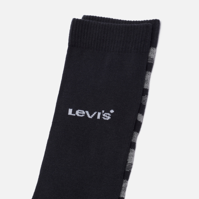 Комплект носков Levi's, цвет чёрный, размер 43-46 37157-0743 3-Pack Camo Regular - фото 2