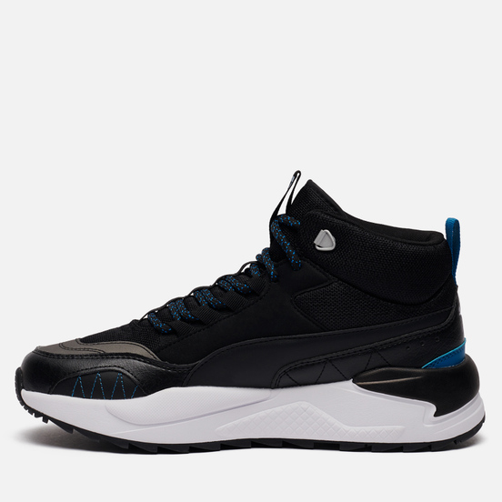 Мужские кроссовки Puma X-Ray 2 Square Mid WTR Black/Digi/Blue/Fizzy Yellow