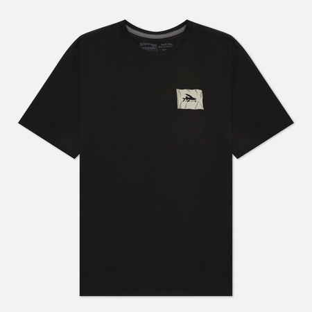 Мужская футболка Patagonia Fly The Flag Responsibili-Tee, цвет чёрный, размер XXL