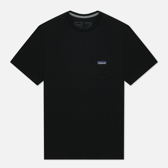 Мужская футболка Patagonia P-6 Logo Chest Pocket Responsibili-Tee Black