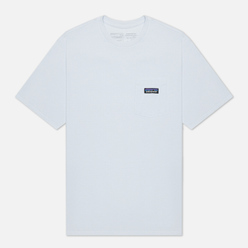 Мужская футболка Patagonia P-6 Logo Chest Pocket Responsibili-Tee White