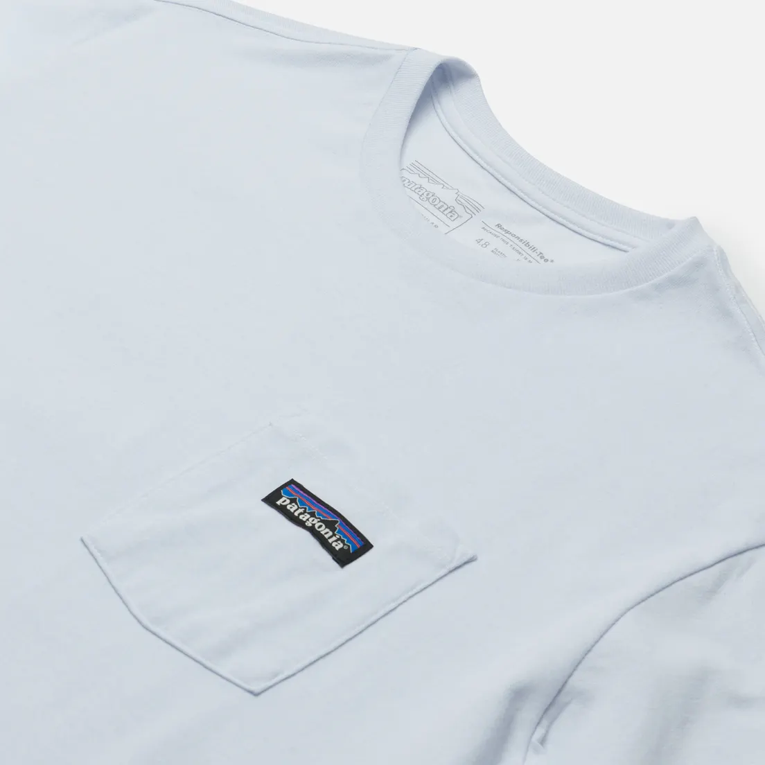Patagonia Мужская футболка P-6 Logo Chest Pocket Responsibili-Tee