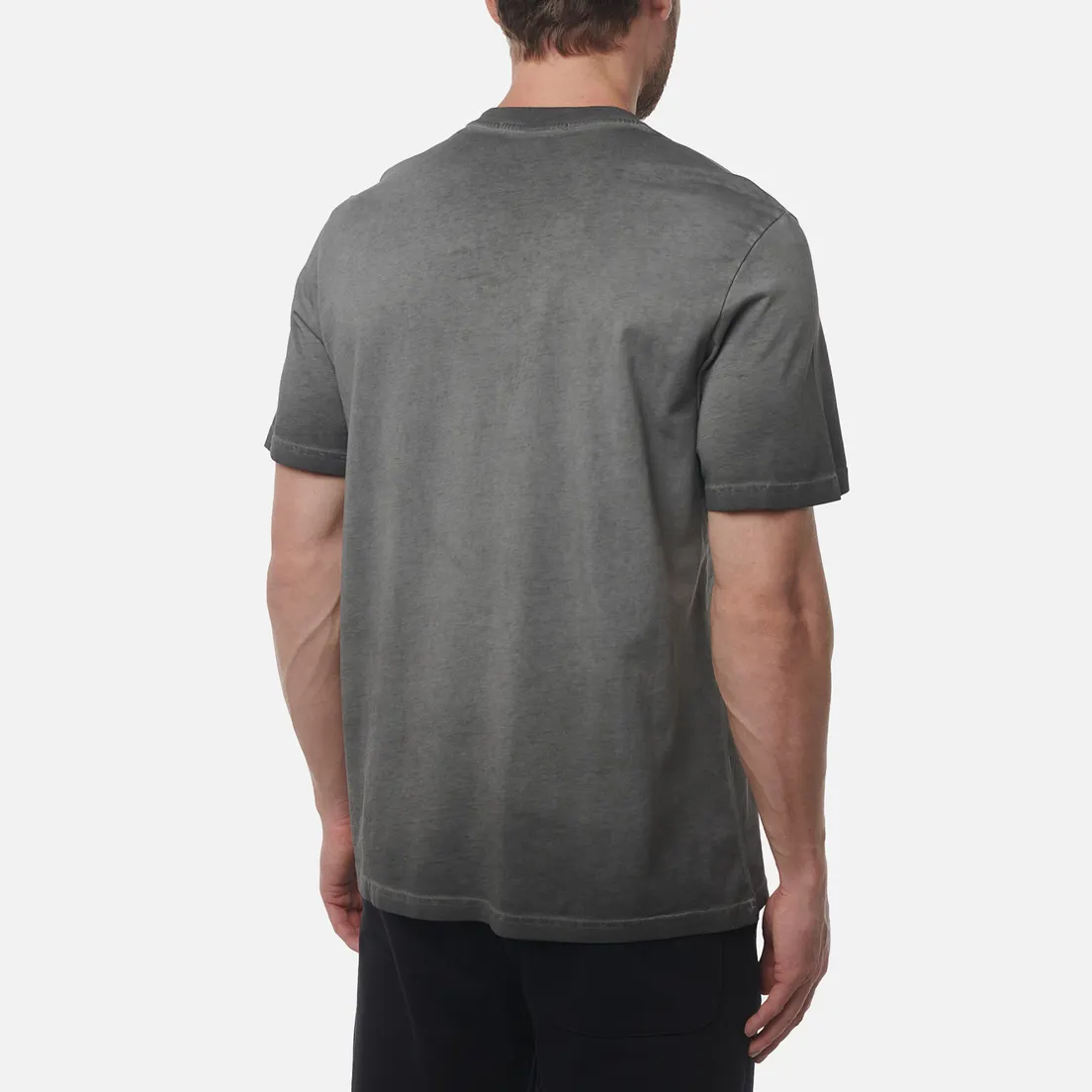 MSGM Мужская футболка Signature Tonal Embroidery