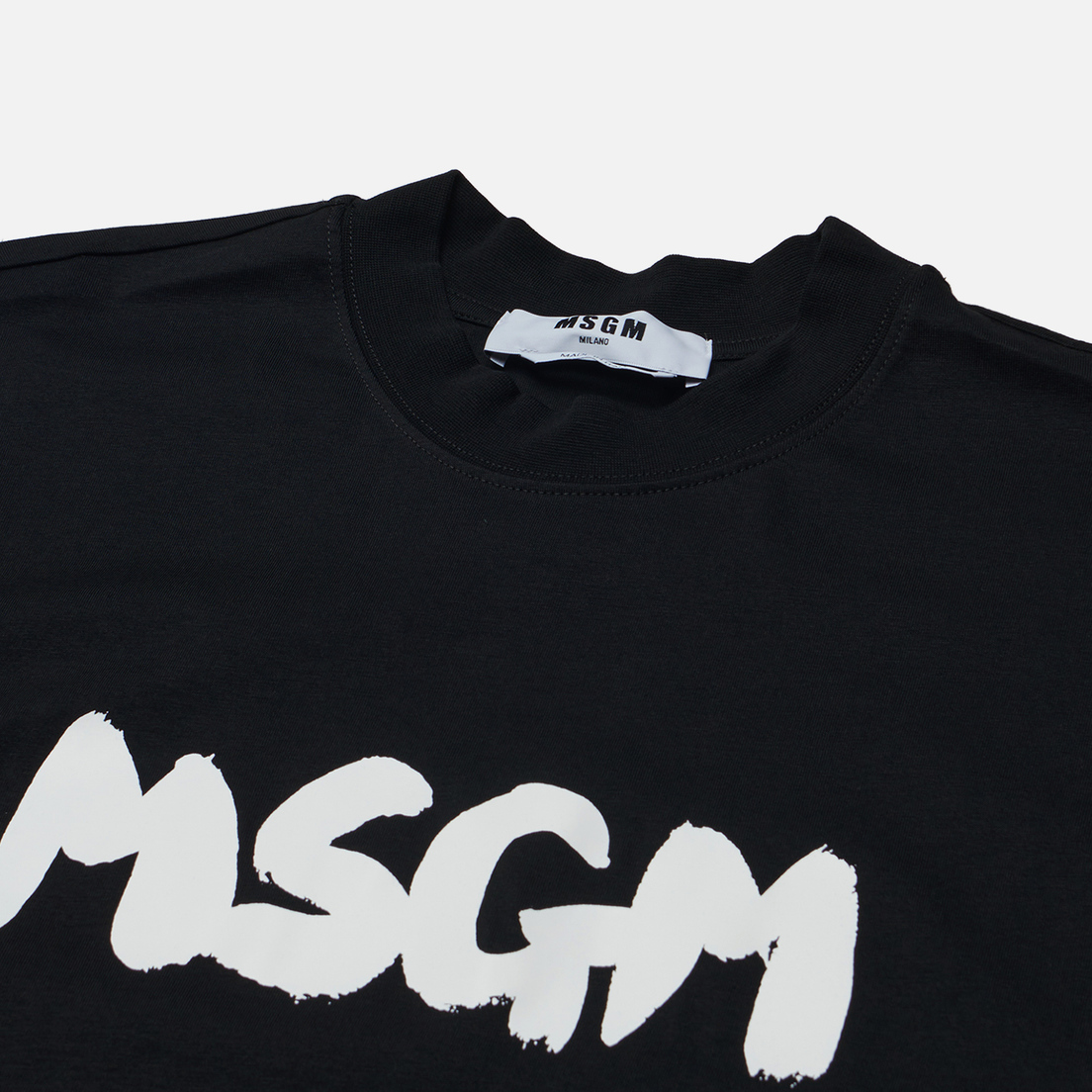 MSGM Мужская футболка New Brush Sroke Logo