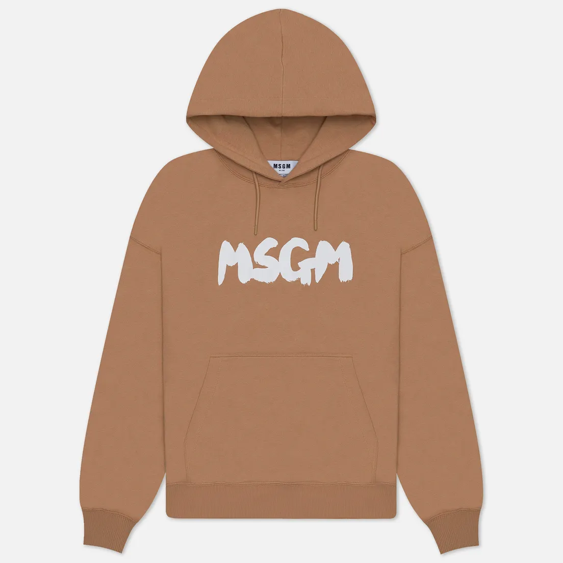 MSGM Мужская толстовка New Brush Stroke Logo Hoodie