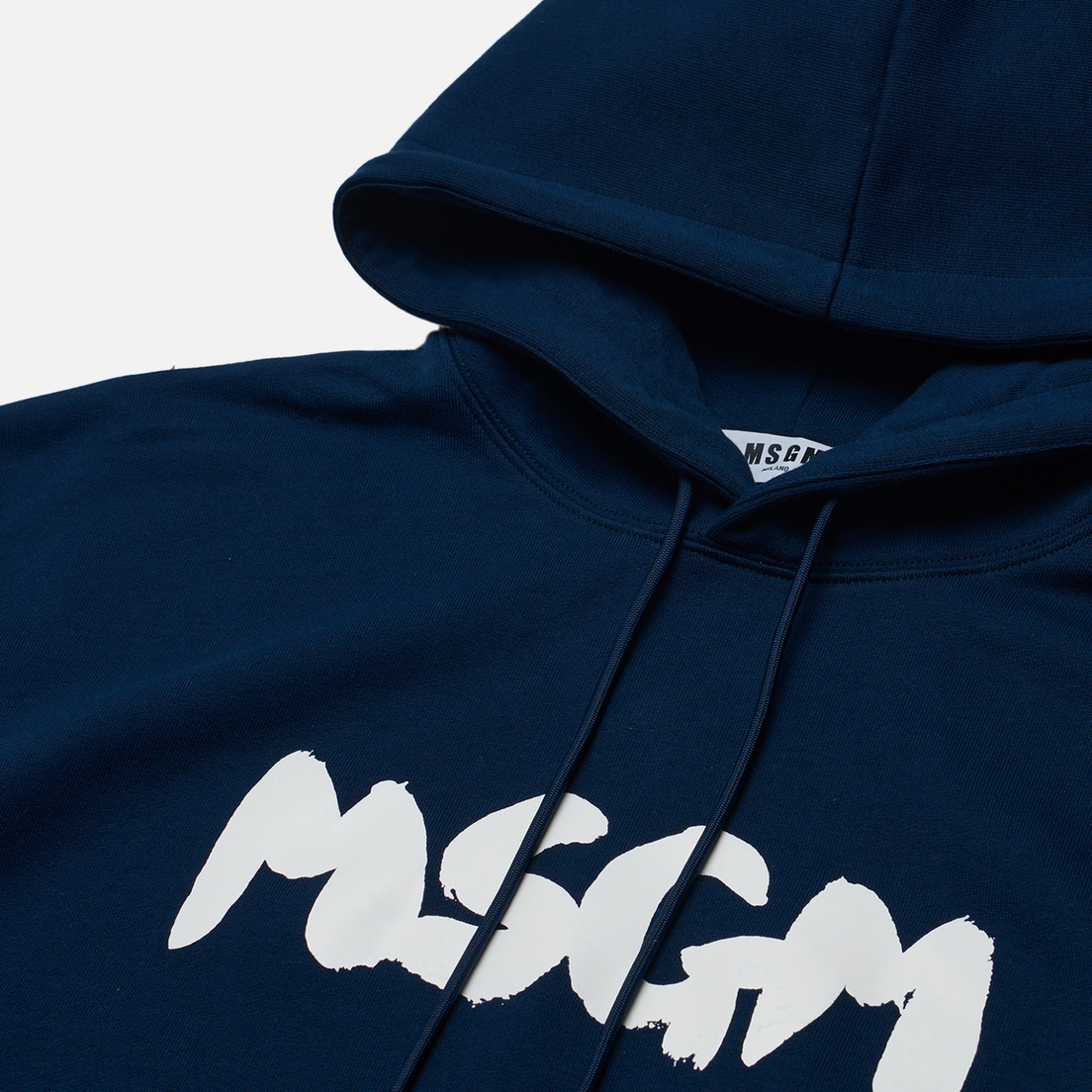 MSGM Мужская толстовка New Brush Stroke Logo Hoodie