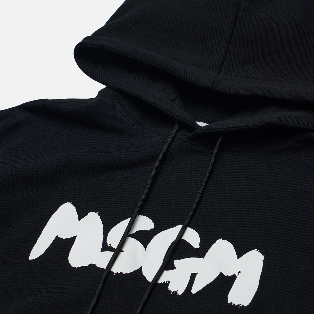 MSGM Мужская толстовка New Brush Stroke Logo Hoodie