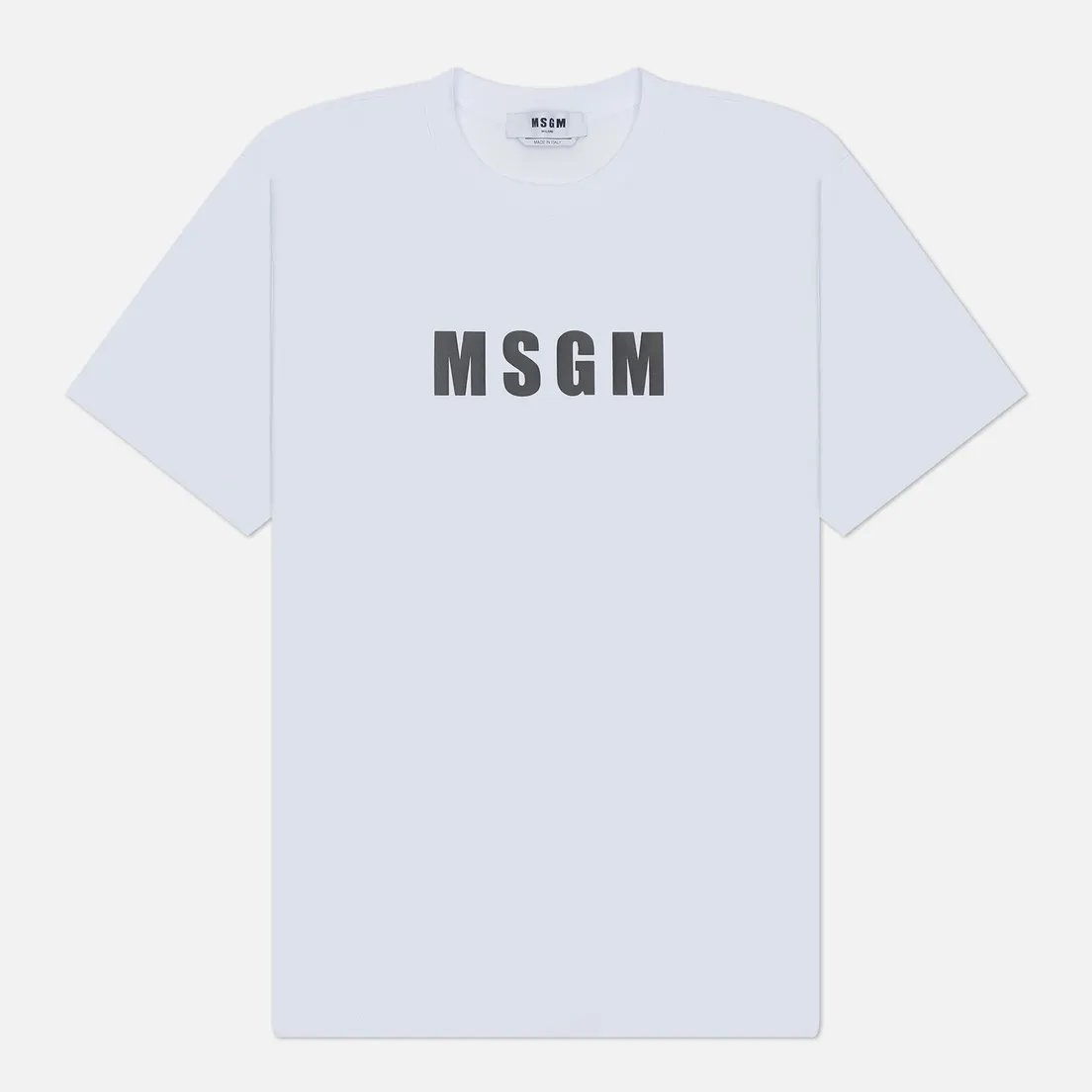 MSGM Мужская футболка Macrologo Print