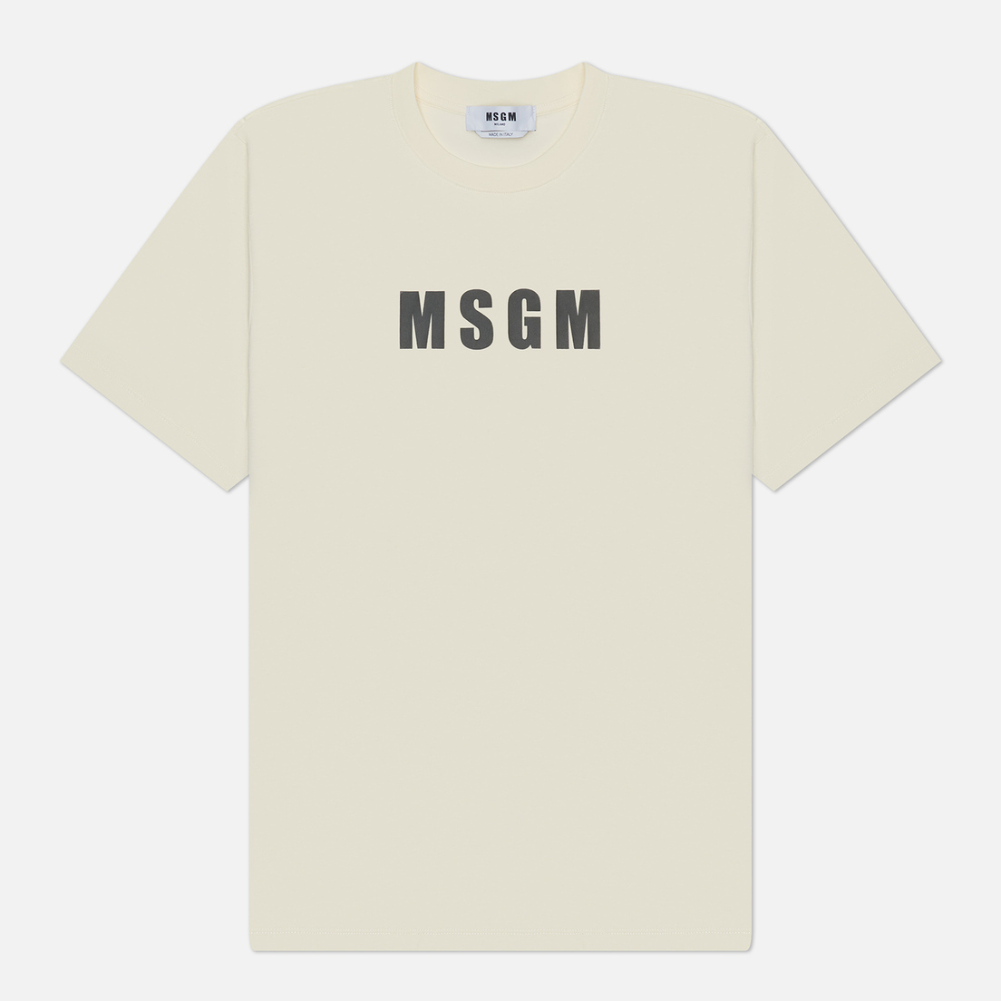 MSGM Мужская футболка Macrologo Print