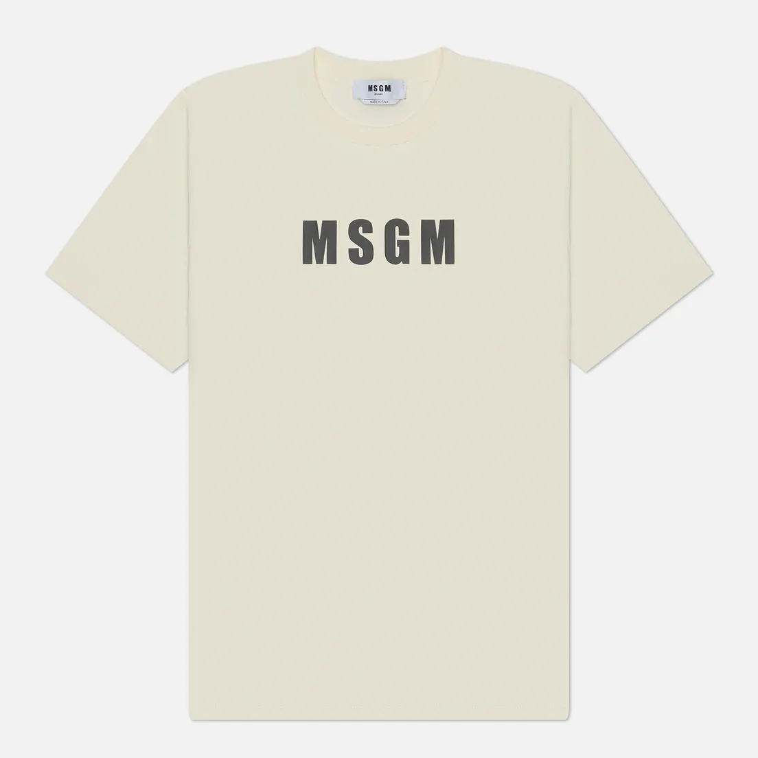MSGM Мужская футболка Macrologo Print