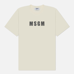 MSGM Мужская футболка Macrologo Print