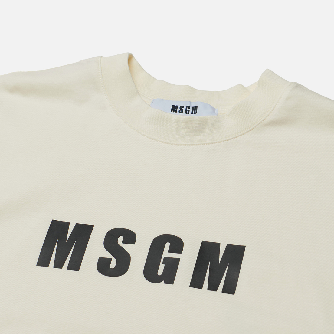 MSGM Мужская футболка Macrologo Print