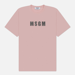 MSGM Мужская футболка Macrologo Print