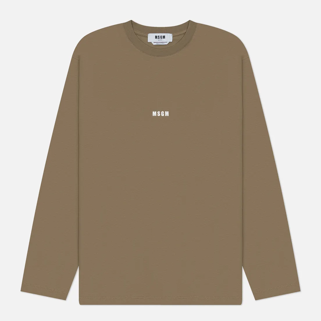 MSGM Мужской лонгслив Micrologo