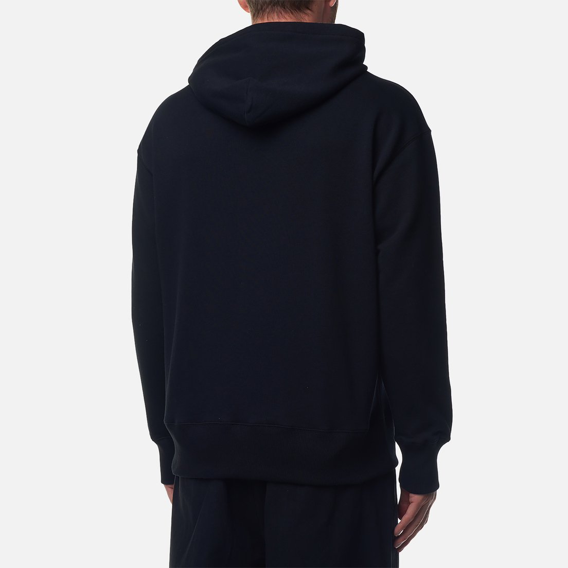 MSGM Мужская толстовка Brush Sroke Logo Print Hoodie