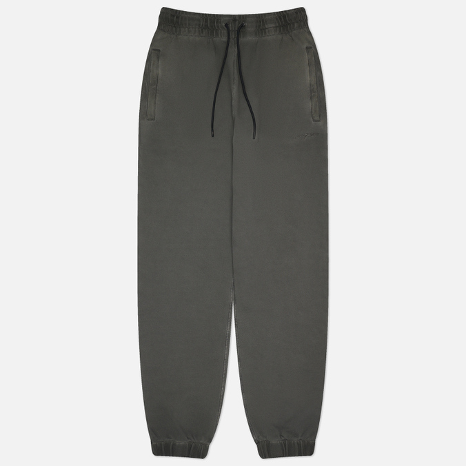 Мужские брюки MSGM Regular Signature Tonal Embroidery, цвет серый