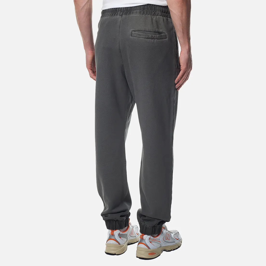 MSGM Мужские брюки Regular Signature Tonal Embroidery