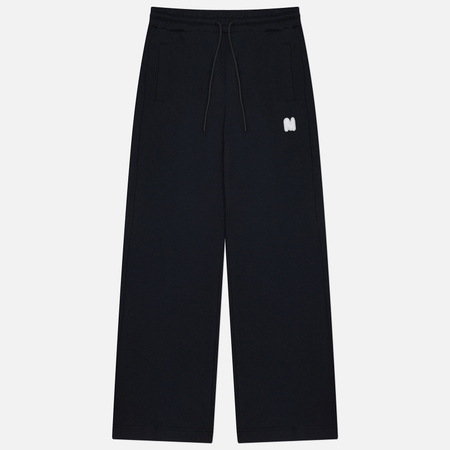 Мужские брюки MSGM Monogram Patch, цвет чёрный, размер M