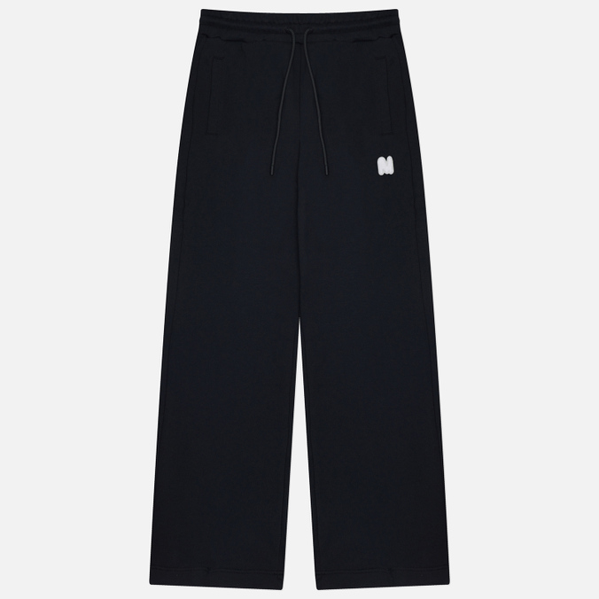 Мужские брюки MSGM Monogram Patch, цвет чёрный