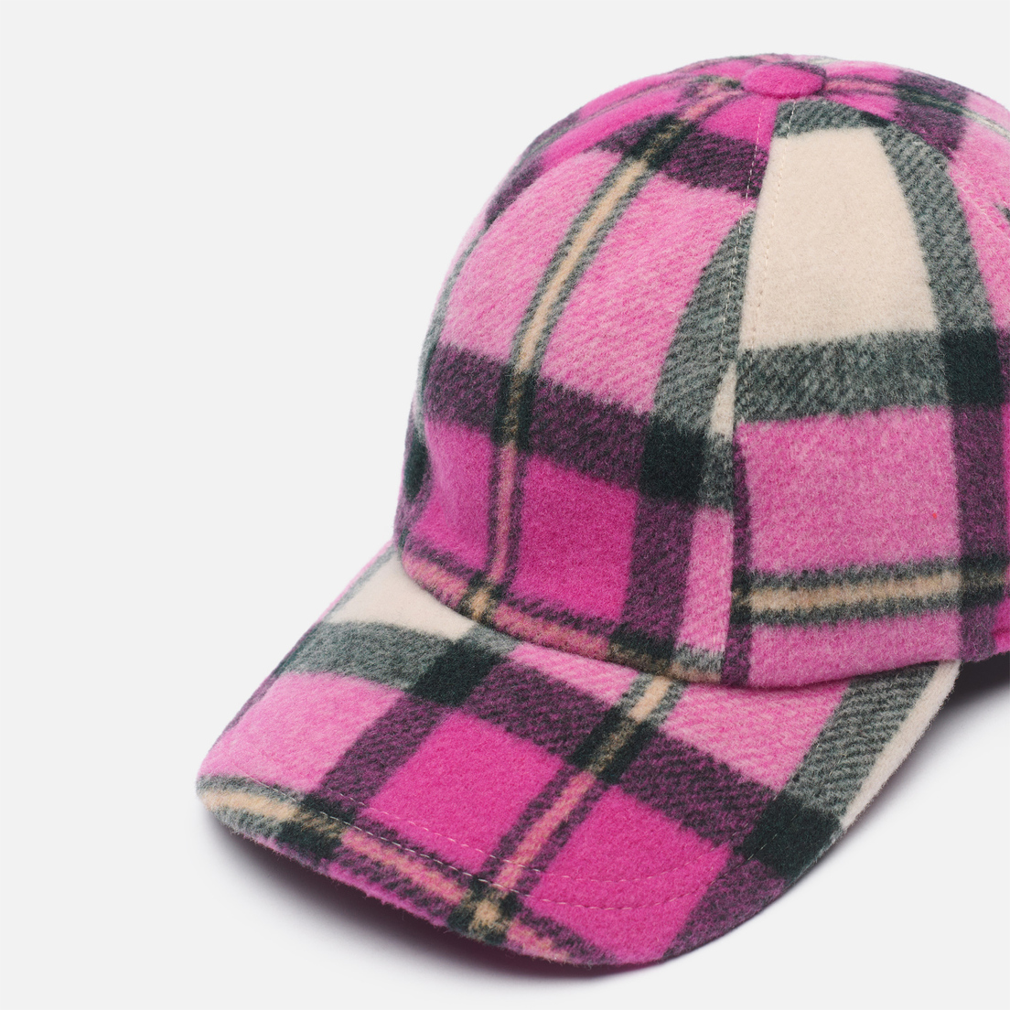 MSGM Кепка Wool Tartan Baseball