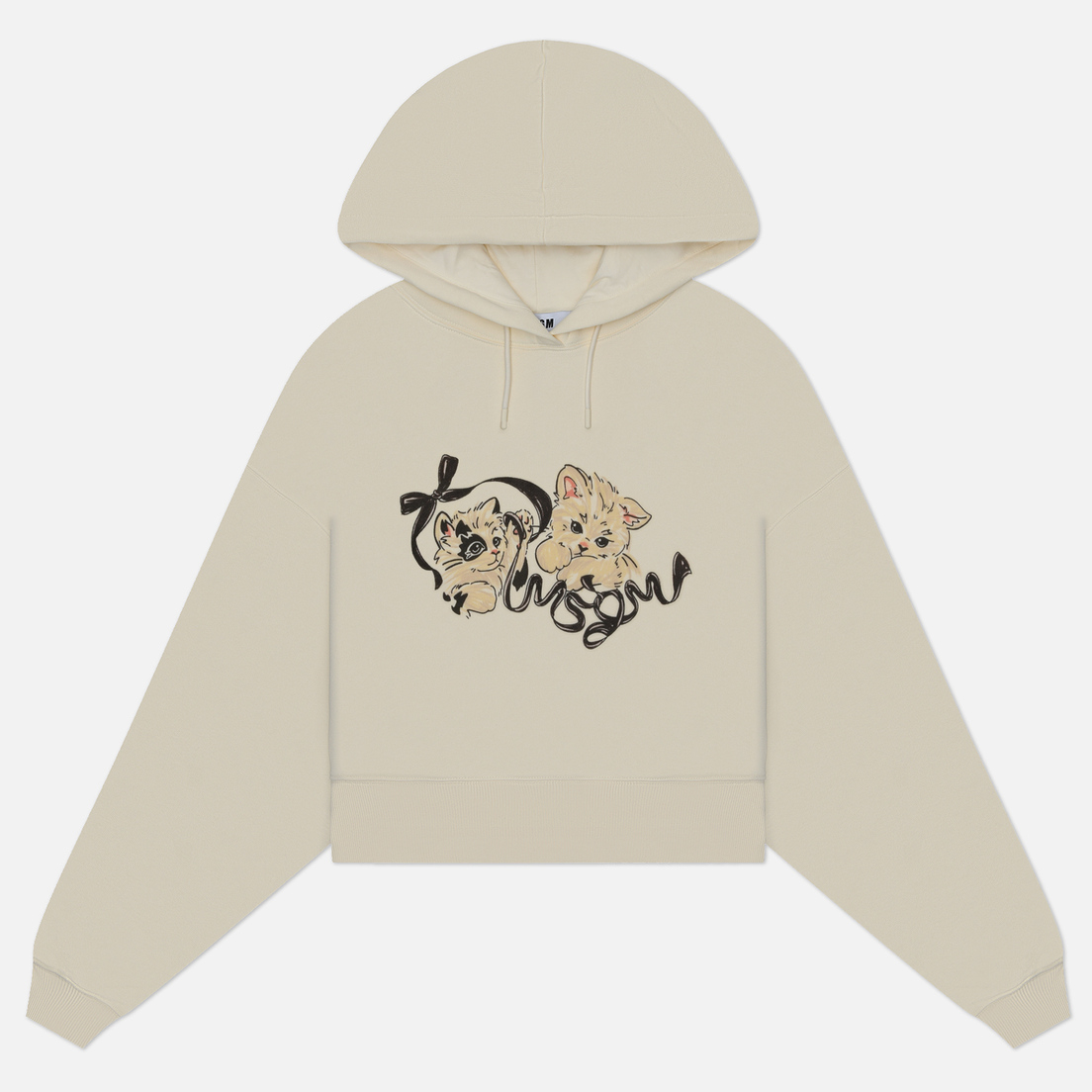 MSGM Женская толстовка Cute Cats Hoodie