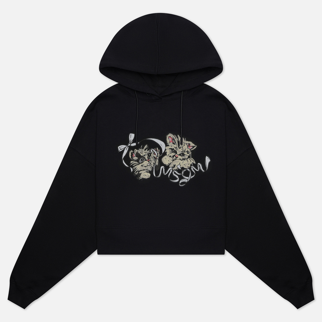 MSGM Женская толстовка Cute Cats Hoodie