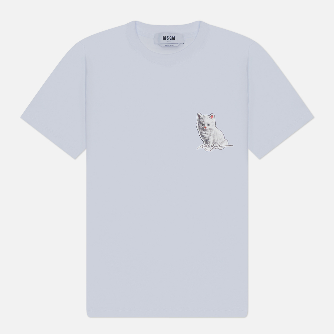 MSGM Женская футболка Cat Sticker