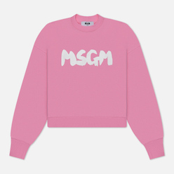 MSGM Женский лонгслив New Brushed Logo