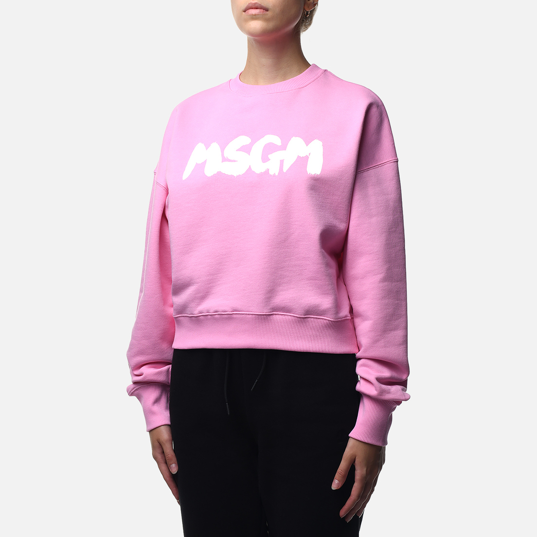 MSGM Женский лонгслив New Brushed Logo