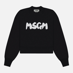 MSGM Женский лонгслив New Brushed Logo