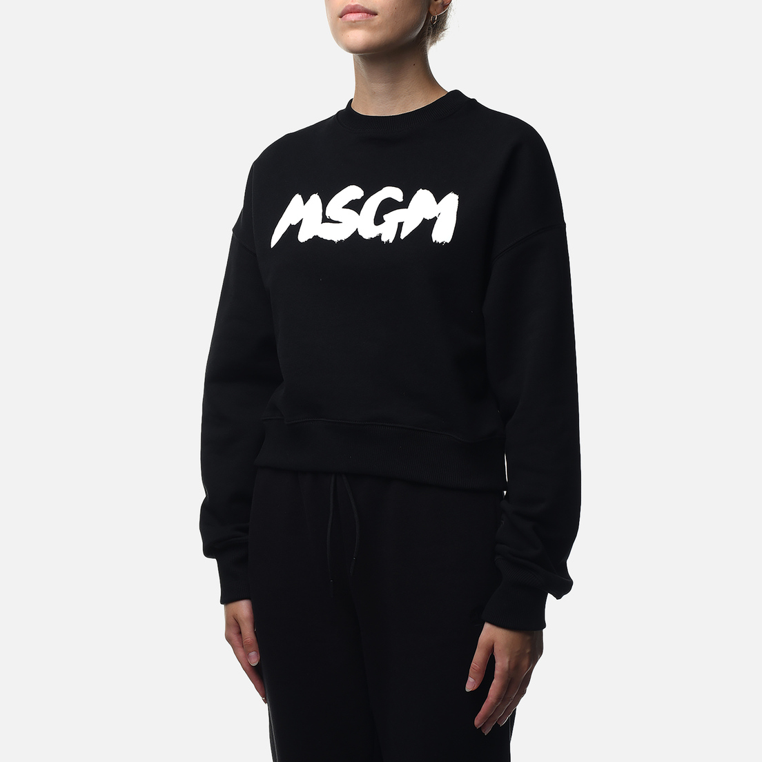 MSGM Женский лонгслив New Brushed Logo