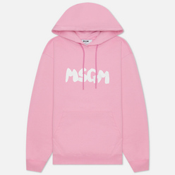 MSGM Женская толстовка New Brushed Logo Hoodie