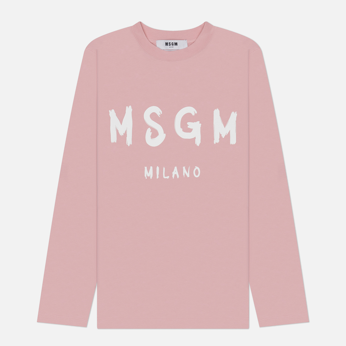 MSGM Женский лонгслив MSGM Milano Brush Stroke