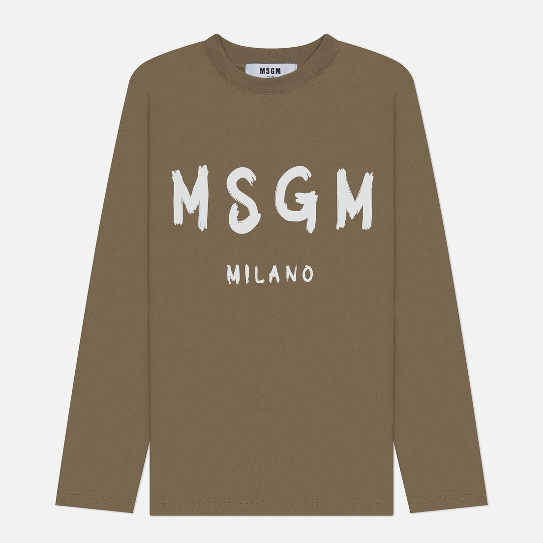 MSGM Женский лонгслив MSGM Milano Brush Stroke