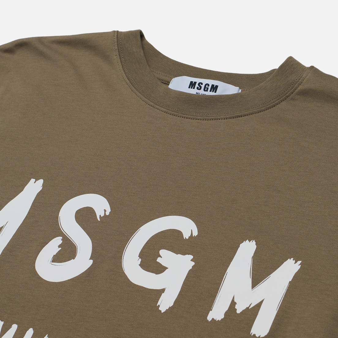 MSGM Женский лонгслив MSGM Milano Brush Stroke