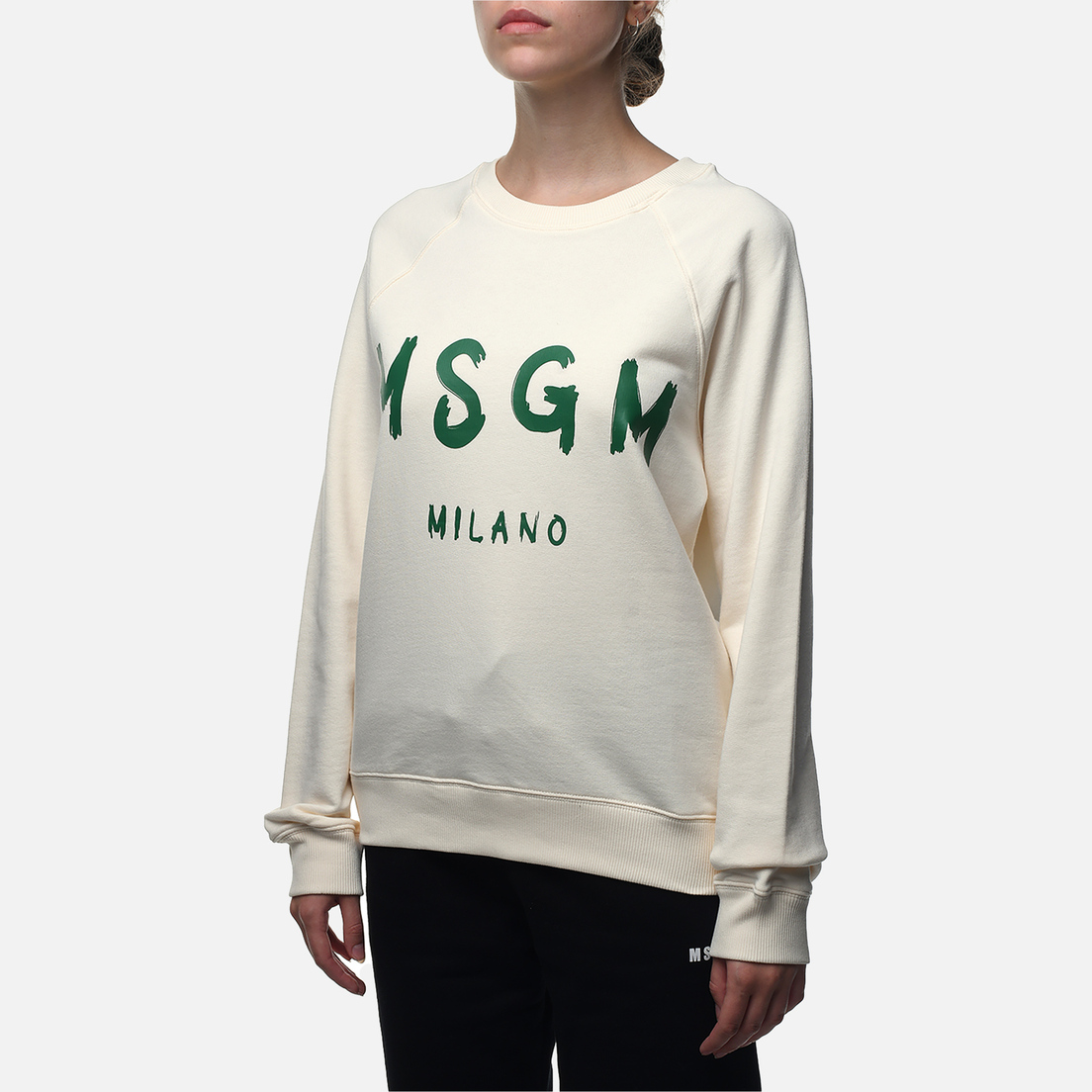 MSGM Женская толстовка MSGM Milano Brush Stroke