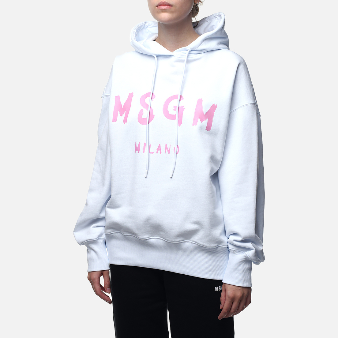 MSGM Женская толстовка MSGM Milano Brush Stroke Hoodie