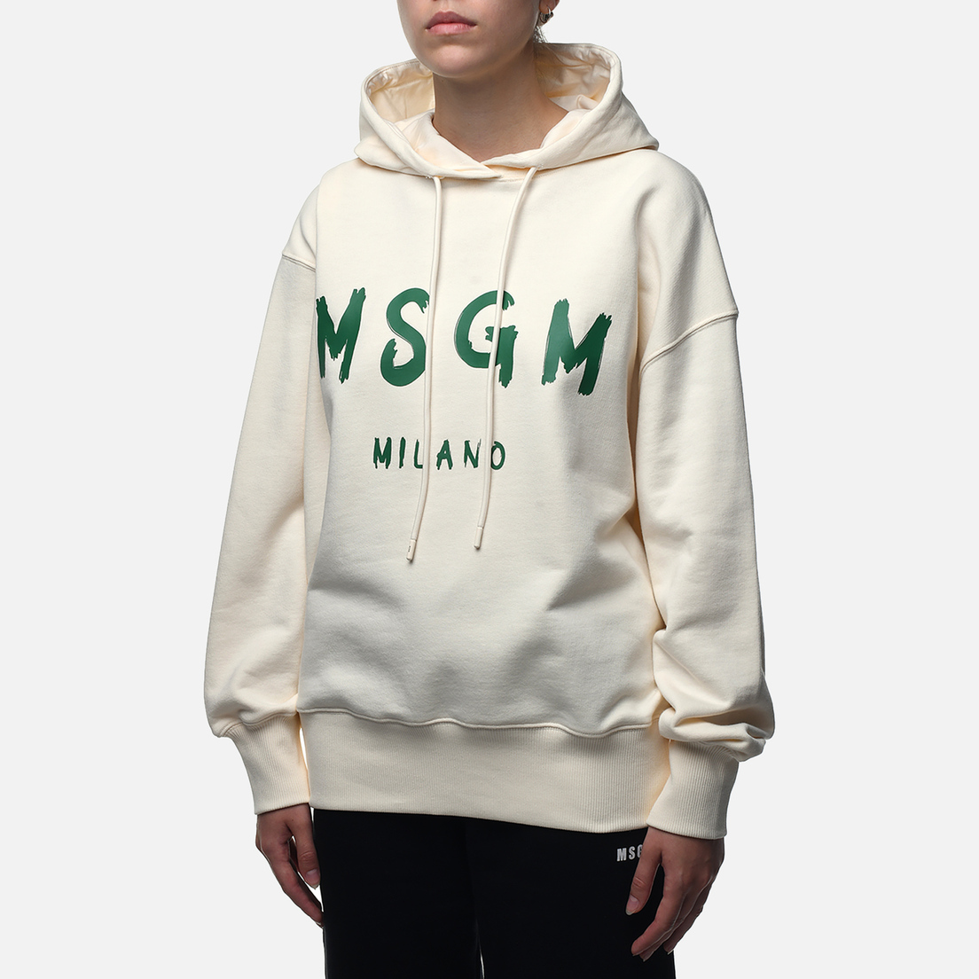 MSGM Женская толстовка MSGM Milano Brush Stroke Hoodie